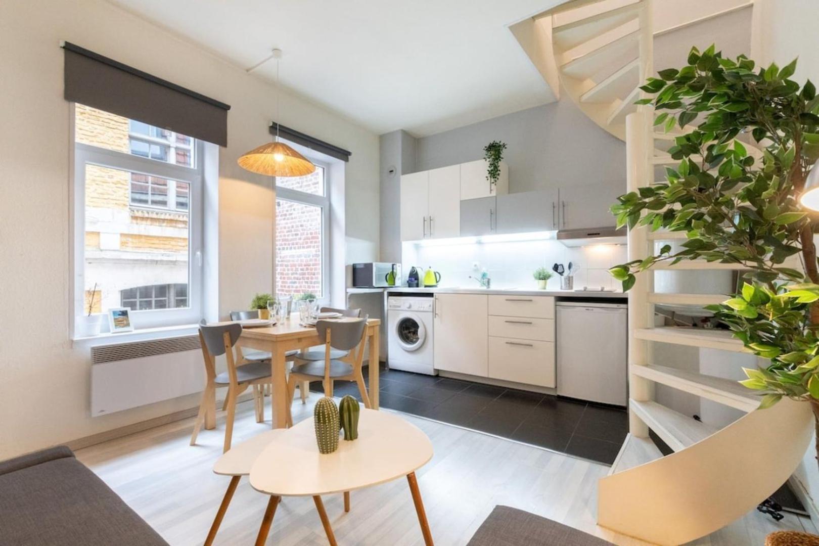 Apartamento Vieux Lille Bright Duplex ! 3Pers Exterior foto